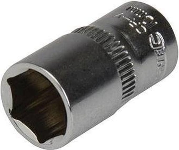 Zeskantige 1/4" metrische dop 4 mm