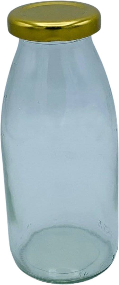 Sap-, melk-, yoghurt-, kefirfles met draaideksel 250ml