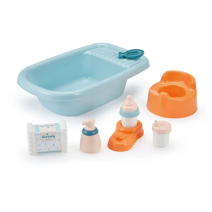 Ecoiffier Doll Bath with Accessories