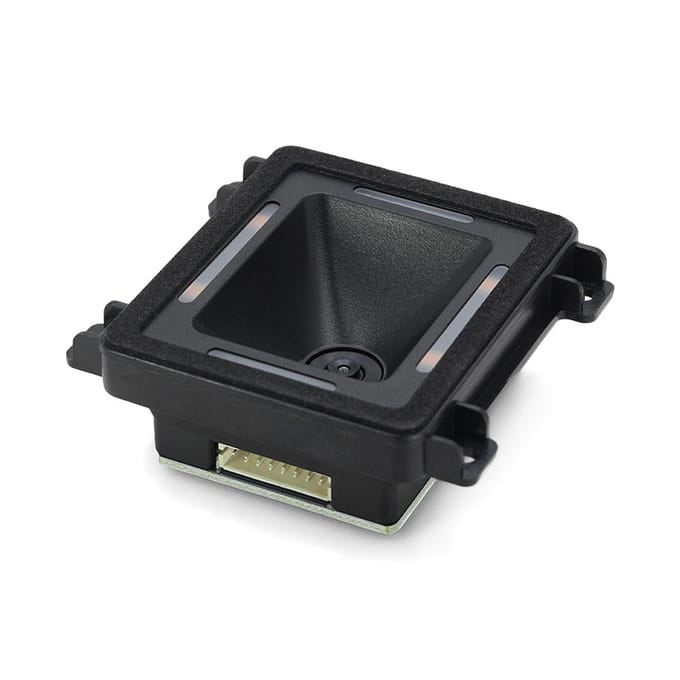 Ingebouwde Barcode Scanner Zelf-Inductie 1D 2D QR Barcode Lezer Module Ondersteuning RS-232 TTLUSB zwart