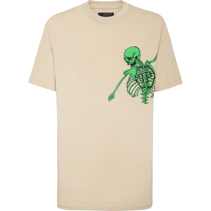 T-Shirt Ronde Hals Skeleton