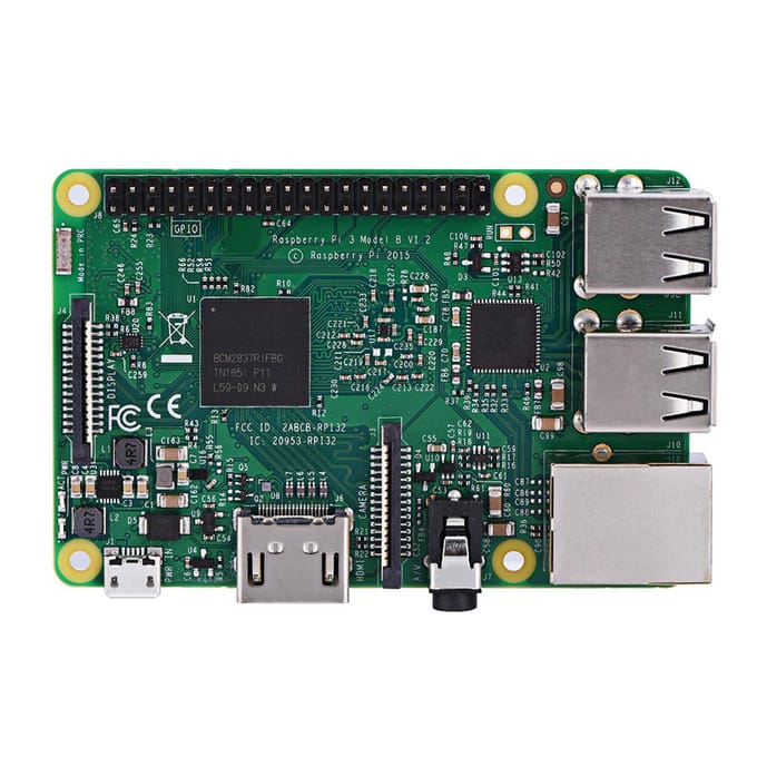 Voor Raspberry Pi 3 Model B Bord 1,2 GHz 64-bits Quad Core CPU WiFi Bluetooth 4.1