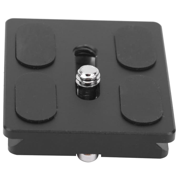 Kogelkop Snelkoppelplaat Aluminiumlegering SLR Camera Statief Kogelkop Universeel Type black