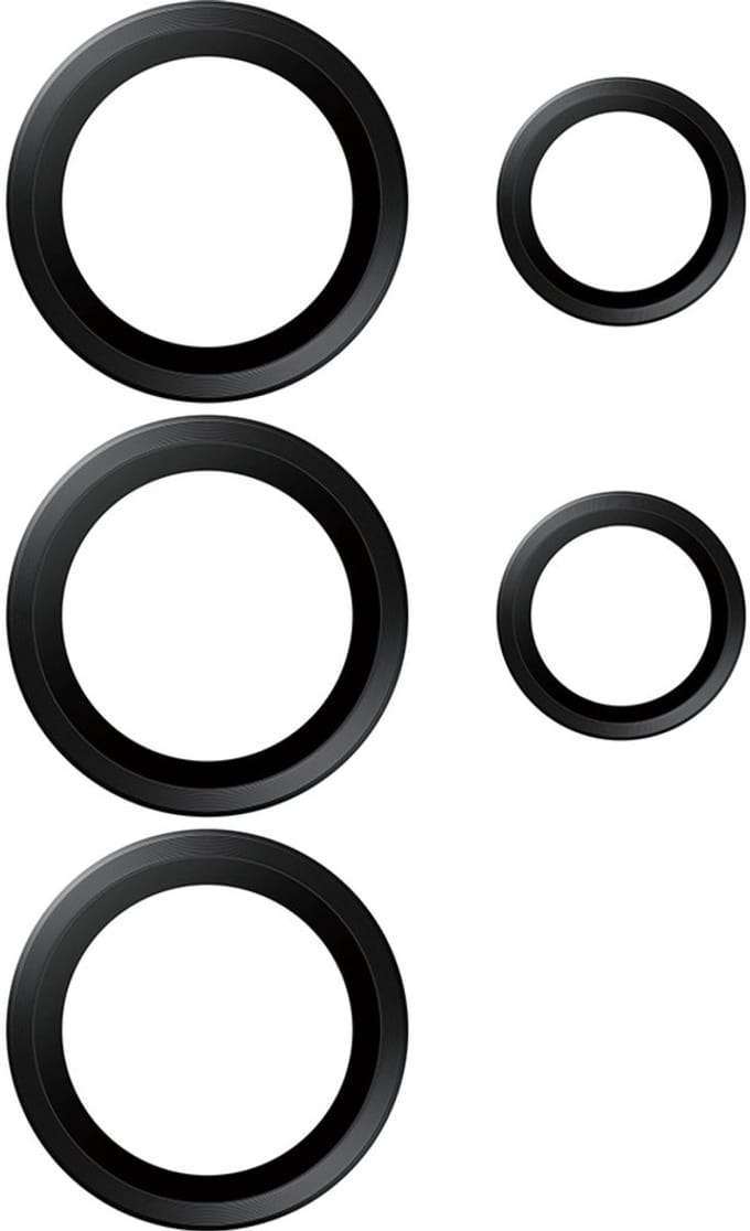 PanzerGlass Screenprotector geschikt voor Samsung Galaxy S26 Ultra Glazen | PanzerGlass Ceramic Hoops Camera Lens Protector - Case Friendly