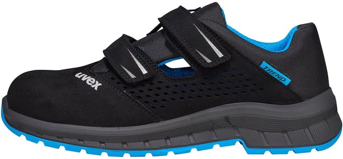 Uvex 2 trendy sandalen S1P 69362 blauw, zwart (69362)