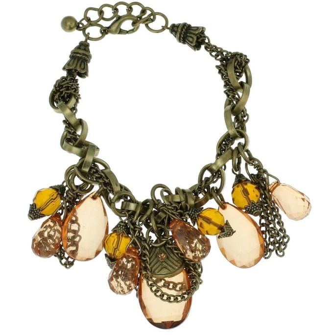 Behave - Armband - Antiek goudkleur koper - Boho look - Feestmoment