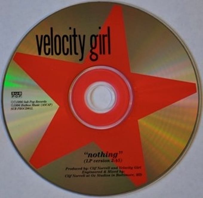 Velocity Girl - Nothing (7" Single)