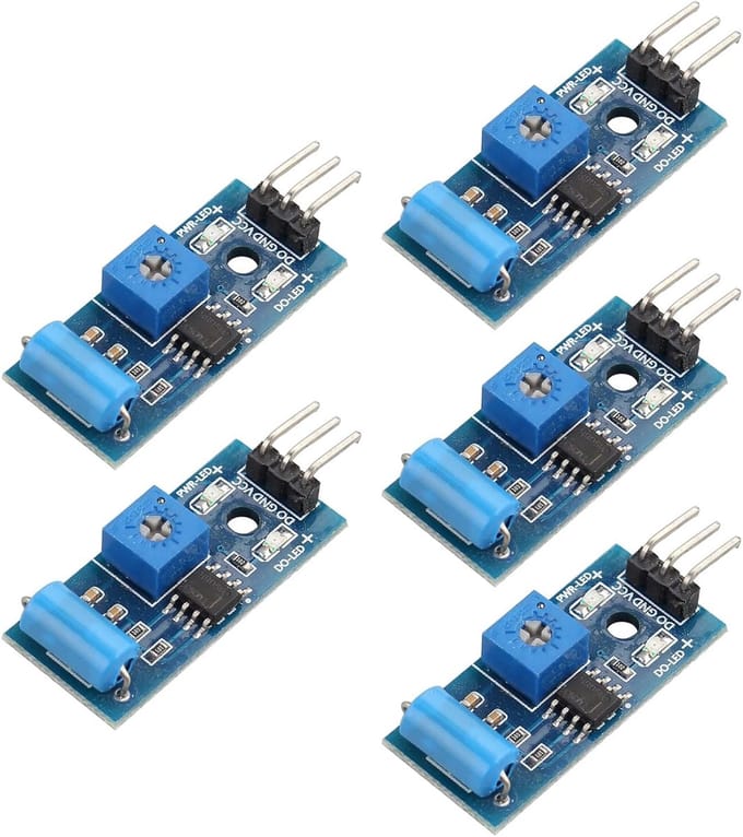 Trilsensor Alarmmodule voor Bewegingsdetectie Compatibel met Arduino en Raspberry Pi