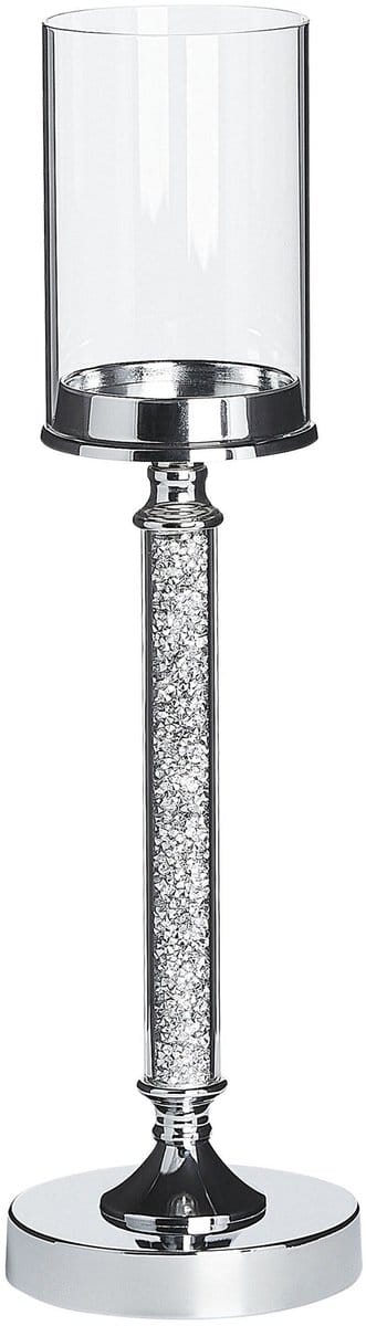 ABBEVILLE - Kandelaar - Zilver - 48 cm - Metaal