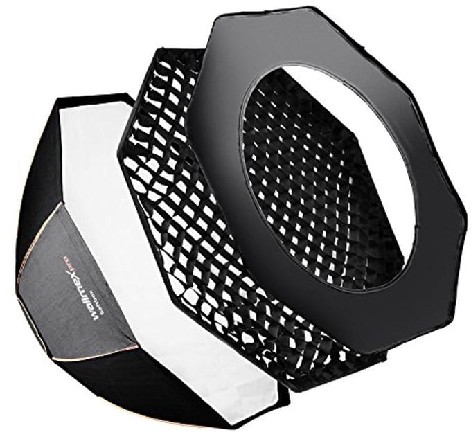 Octagon Softbox Plus - 120 cm diameter voor Zachte en Gelijke Verlichting