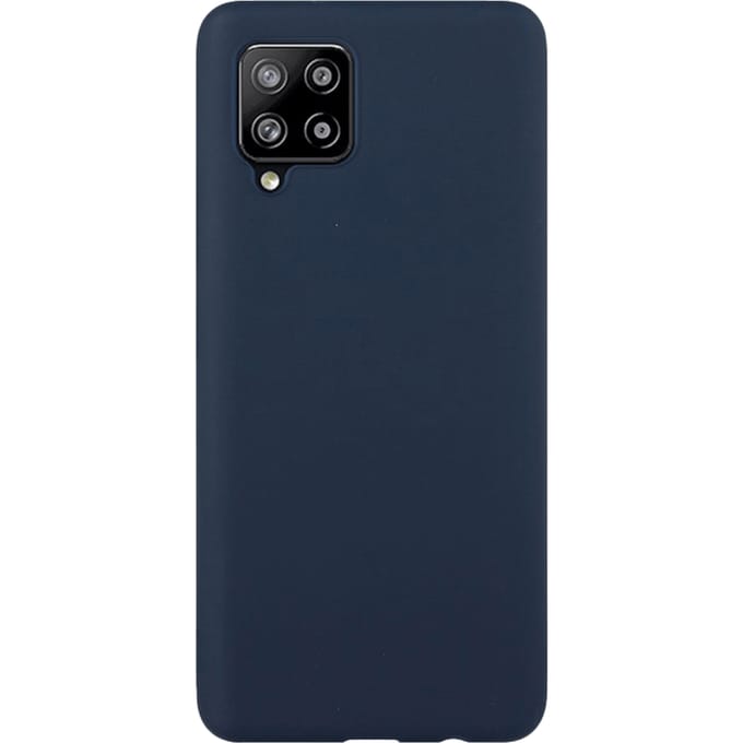 Mocaa Samsung Galaxy A42 Slim-Fit Telefoonhoesje Donkerblauw