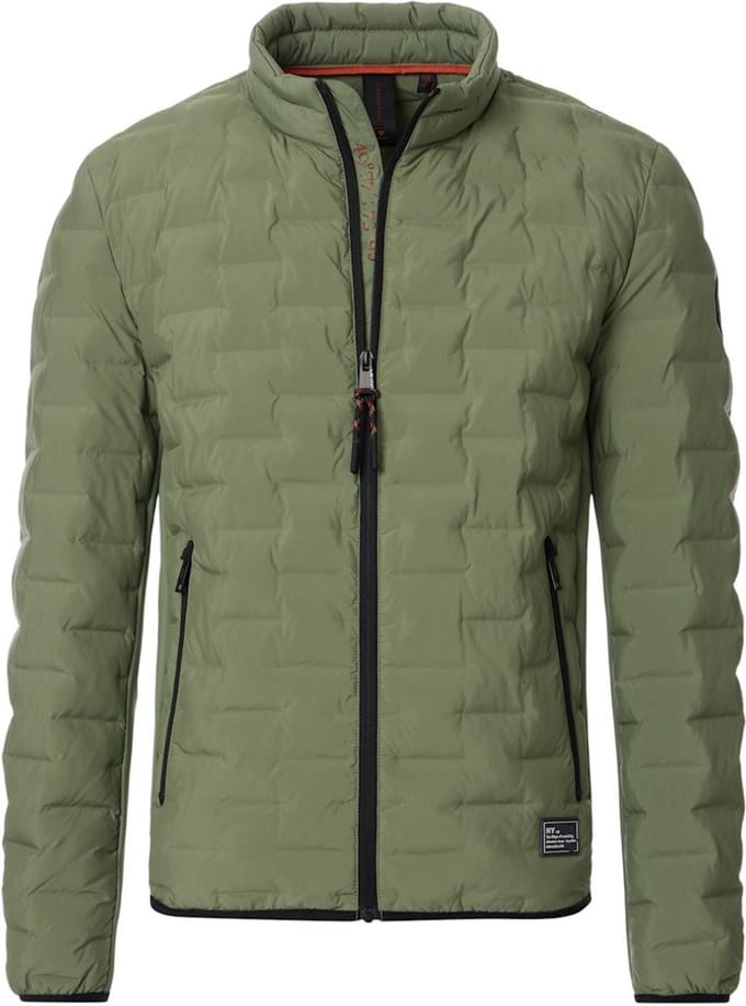 Casa Moda Sport Heren Gewatteerde Jas Groen 554386400-362 - M