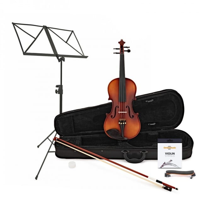 Student Plus 4/4 Viool, Antique Fade + Accessoires van Gear4music