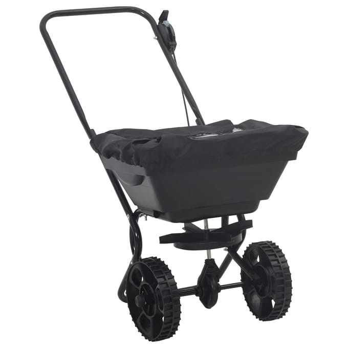 vidaXL - Verspreider - Zwart - 82 - x - 46 - x - 75 - cm - PVC - en - Staal