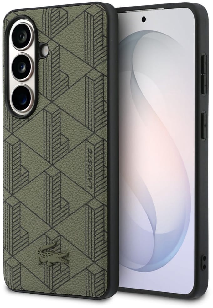 Lacoste Telefoonhoesje voor Galaxy S26 - MagSafe geschikt - Khaki