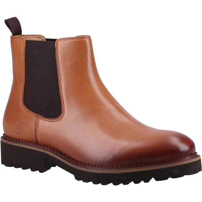 Hush Puppies Gwyneth Chelsea Suede Vrouwen Laarzen Tan