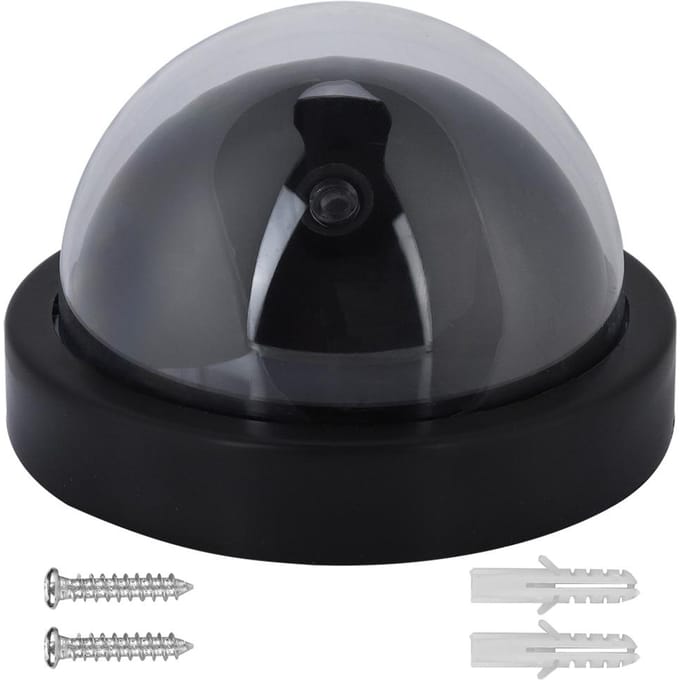 MR-02Y Dummy Nep Koepel Surveillance Beveiligingscamera Gesimuleerde Dummy Camera met 1 stuks LED-licht