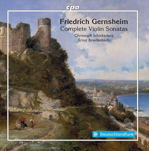 CD SCHICKEDANZ, BREIDENBACH - Complete Vioolsonates 5553302 cpo 2020 Duitsland Klassiek Gebruikt black