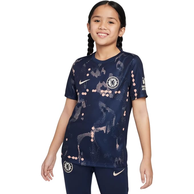 Prematch shirt voor kinderen Chelsea Dri-FIT Academy Pro 2024/25