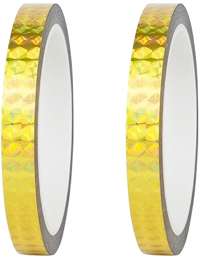 Dailygoods- Decoratietape Hoogwaardige Kwaliteit - 2 Rollen - 15 mm x
