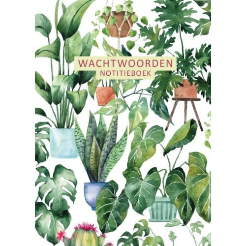 Wachtwoorden Notitieboek - Urban Jungle - ZNU