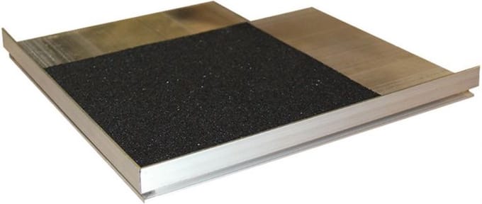 Randoplossing buitenhoek incl. rubberpad prijs per stuk Gardenlux