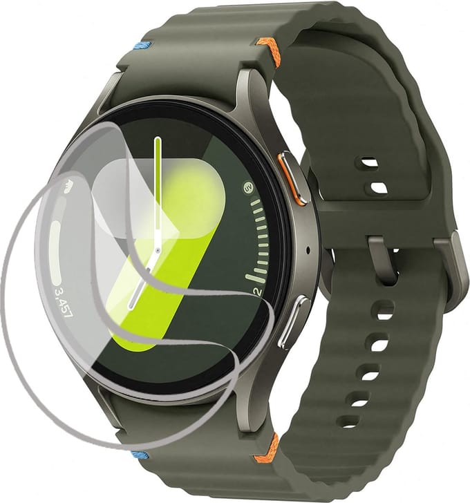 Screenprotector geschikt voor Samsung Galaxy Watch 7 44mm - 2x FlexGuard Screen Protector