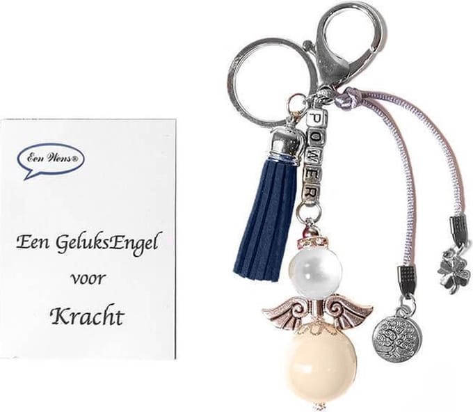 Een Geluksengel voor Kracht Donker Blauw