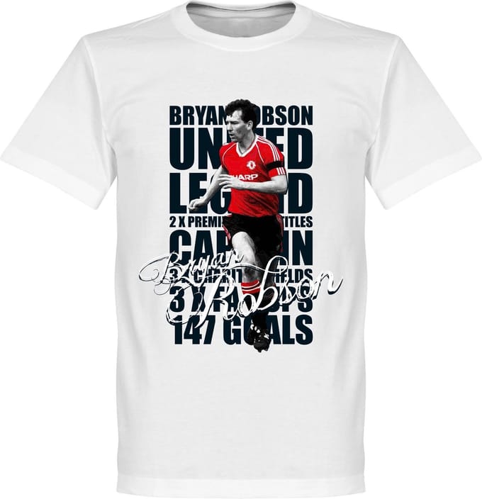 Bryan Robson Legend T-Shirt - M