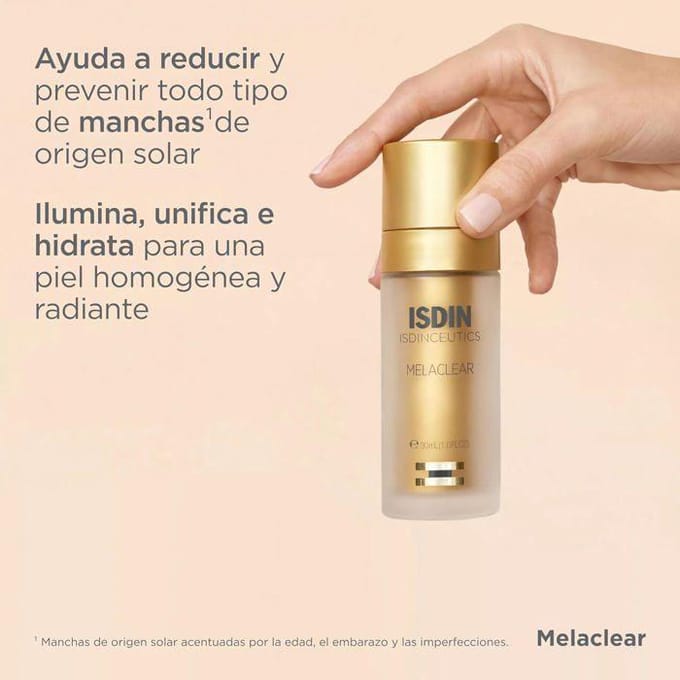 Gezichtsserum - ISDIN - Isdinceutics Melaclear - 30 ml - Anti-Vlekken - Hypoallergeen