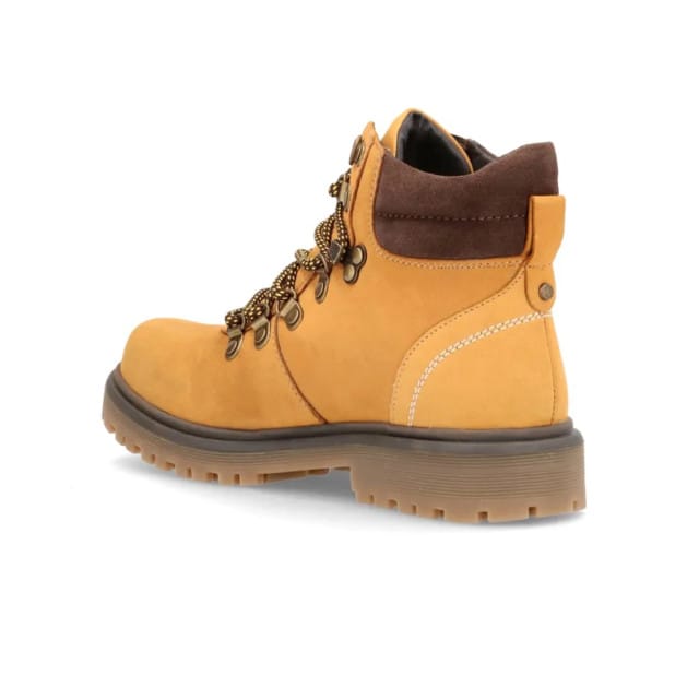 Cafe Moda - Dames - Veterboot - Bruin - Maat 38