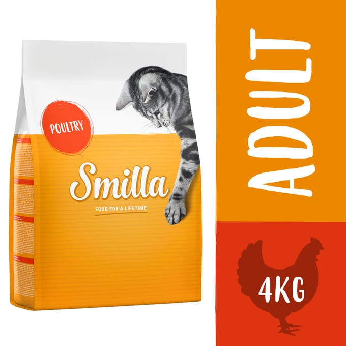 4kg Adult Gevogelte Smilla Kattenvoer