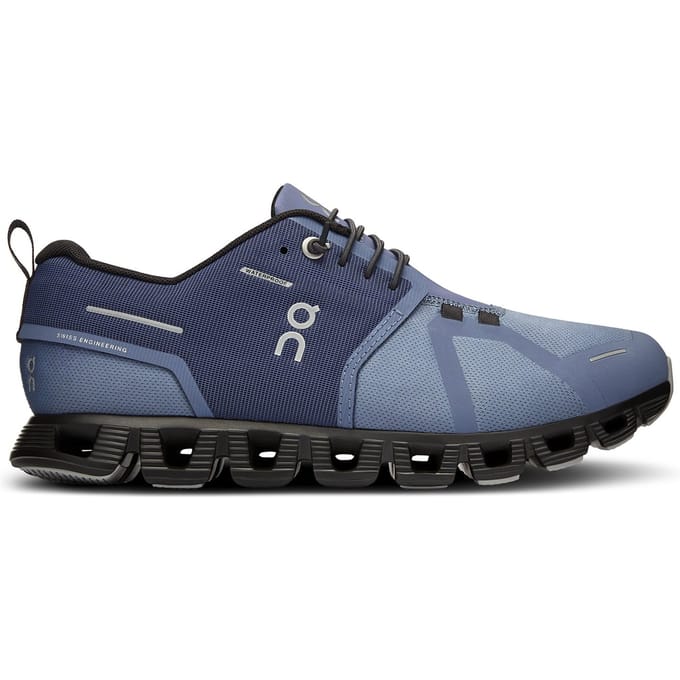 On Cloud 5 Waterproof Shale Magnet Maat: 36 | Hardloopschoenen Outlet | Dames | Blauw