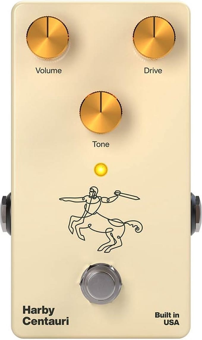 Harby Pedals USA HCENT overdrive-boost-buffer gitaar effect pedaal CENTAURI
