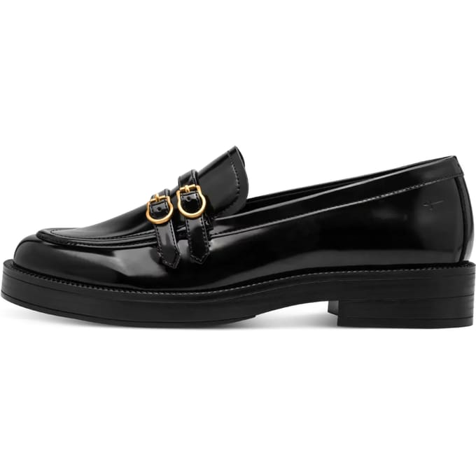 Glanzende dames slipper met dubbele band Tamaris Essentials