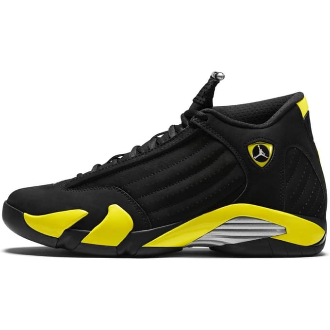 Jordan 14 Retro Thunder 487471-070 46 black