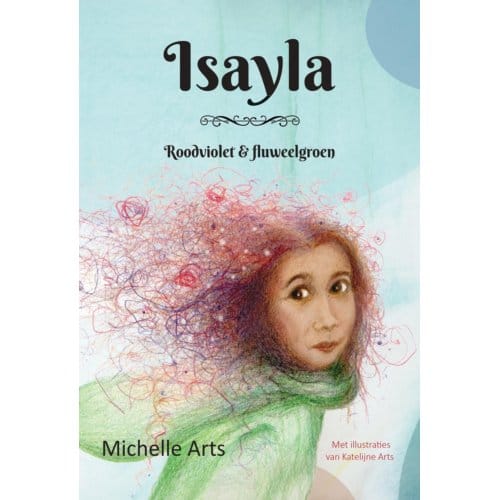 Roodviolet En Fluweelgroen - Isayla - Michelle Arts