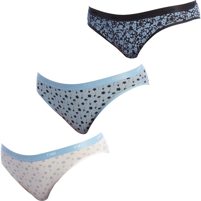 Pack-3 Stretch Katoenen Slip D4C17 voor dames