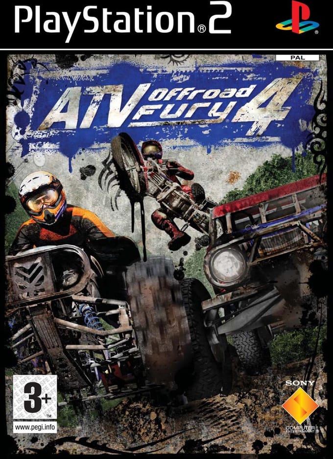 ATV Offroad Fury 4 (ps2 used game)