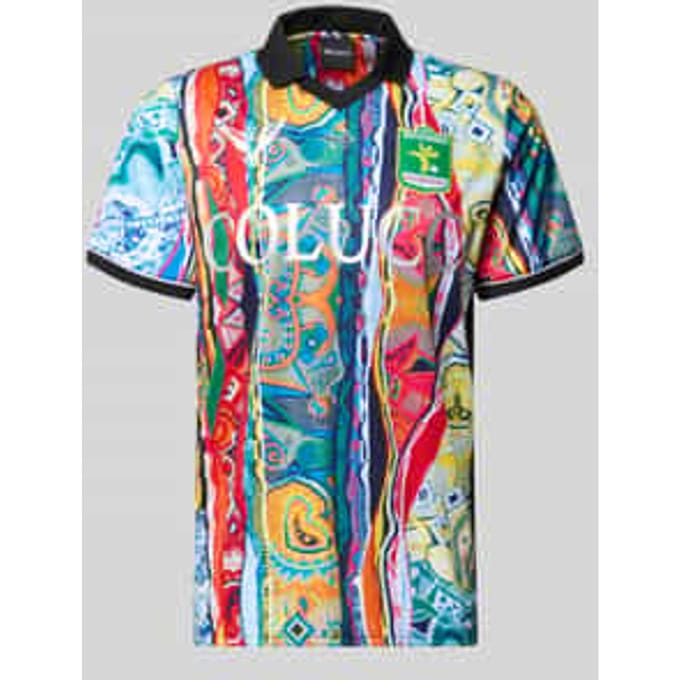 regular fit T-shirt met V-hals