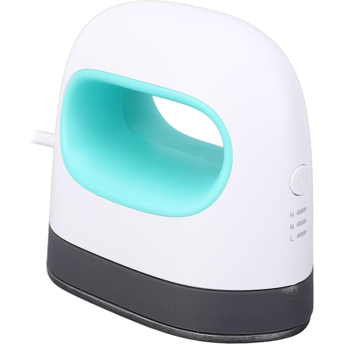 Mini Hittepers Machine 3 Temperaturen Snelle Verwarming Kleine Warmteoverdrachtsmachine voor Vinyl Projecten blue
