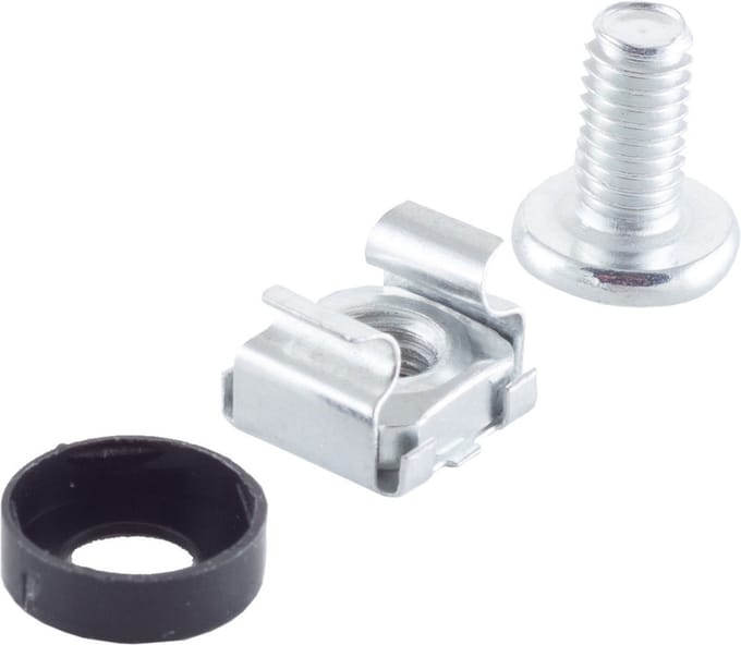 shiverpeaks BS08-01027, Bolts & nuts, Metaal, Metaal, Rond, M6, 4 stuk(s)