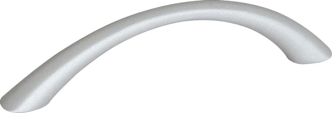 AVENUE decoration meubelgreep | model " Lesprit " | 96 x 27 mm | grijs aluminium