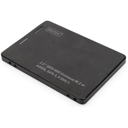 Digitus DA-71118 - Adapter - SATA naar M.2/mSATA - 2,5" - Aluminium