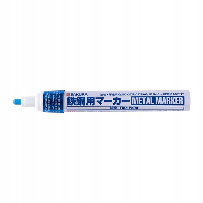 Sakura Metaal Marker Fijn - Helder Blauw