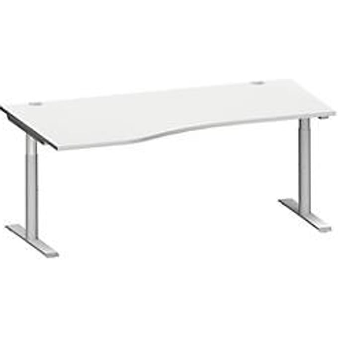 Schäfer Shop Genius bureau MODENA FLEX, aanbouw links, breedte 1800 mm, beuk