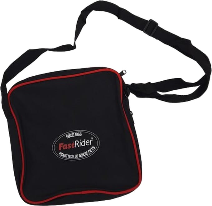 Fastrider - schoudertas - fietstas - tas - zwart