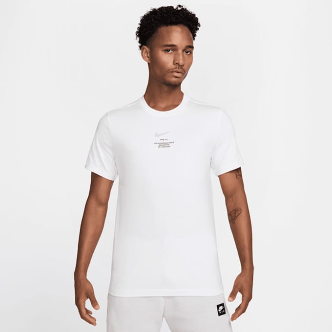 Nike Sportswear Athletic Tee - Wit - T-Shirt - Heren