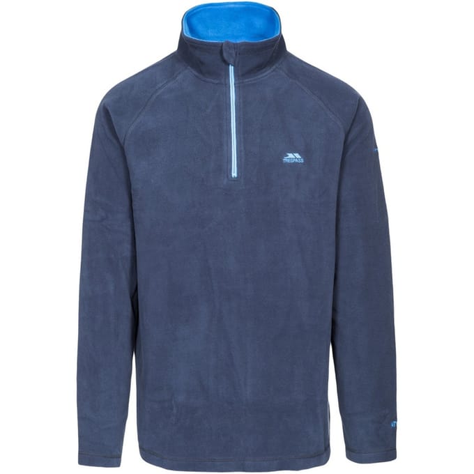 Trespass - Heren Blackford Microfleece (Donkerblauw)