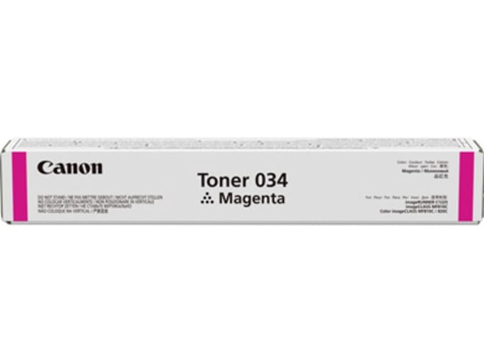 Canon 034 toner cartridge magenta (origineel)